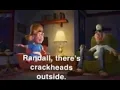 Randall there s crackheads outside meme dub