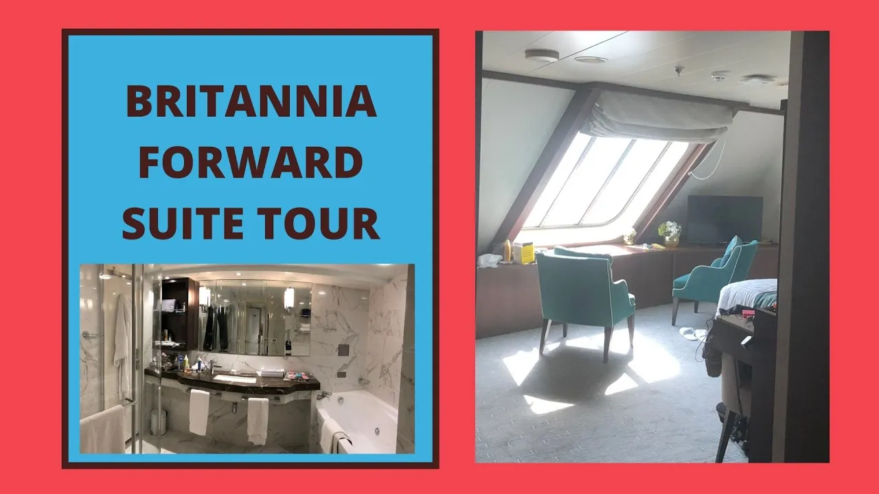 P&O Cruises, P&O Britannia Forward Suite tour