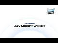 Tutorial - Real-Time JavaScript Widget
