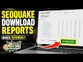 How to download SEOquake reports for quick SERP analysis - Quick Tutorial