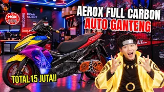 CARBONIN AEROX NARUTO SEHARGA MOTOR BARU!!