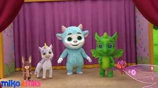 Magical Animal Friends | Dragon, Unicorn.. Where Are They?? | Kids Rhymes - Mike & Mia