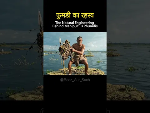 How Do These Floating Islands Stay Above Water? | Loktak Lake Mystery! 🌊#loktaklake