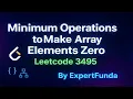 Leetcode 3495 Minimum Operations to Make Array Elements Zero