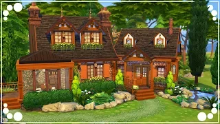 seaside cottage family home the sims 4 speed build