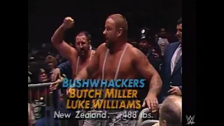 The Bushwhackers WWF TV In-RIng Debut vs The Bolsheviks WWF on MSG Network 88