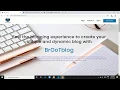 How to create a blog website using django