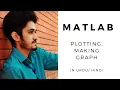 Matlab Plotting making Graph in Urdu Hindi Mission Itefaq