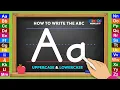 Download Lagu Learning How to Write the English Alphabet Uppercase and Lowercase Letters