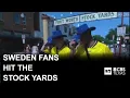 Sweden fans hit Fort Worth Stock Yards take in the rodeo