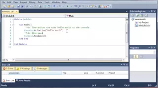 Visual Basic Tutorial 6 Comments And Whitespace YouTube