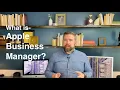 What is Apple Business Manager