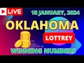 Oklahoma Lottery Results For - 18 January 2024