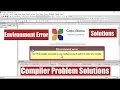 Fix Code Blocks Environment Error Can t find compiler executable in your search path