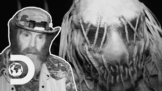 hunters attacked by a scarecrow in the middle of the night i mountain monsters