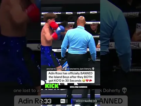 Adin Ross has officially BANNED the Island Boys after they BOTH got KOβD in 30 Seconds πππ₯