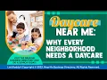 Daycare Near Me Why Every Neighborhood Needs a Daycare