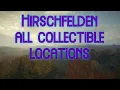 Hirschfelden All Collectible Locations