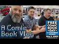 Augusta Ga FREE COMIC BOOK DAY 2025 Comic Crawl Vlog with BrianLCS GeekOutWithRosko and MORE