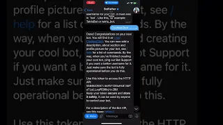 18 How To Get Telegram Bot Credentials Token And Chat ID In 30 Seconds 