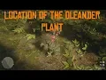 RDR 2 Location of the Oleander Plant Oleander Sage Red Dead Redemption 2