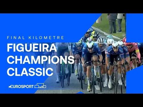 DOMINANT PERFORMANCE 💪 | Figueira Champions Classic 2024 Men's Race Finish | Eurosport Cycling - YouTube thumbnail