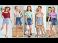 Download Lagu Kids Skirts New Skirt Design| little girls Denim Skirts 2022 | skirt ideas | kids skirt top design