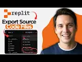 How to Export Source Code Files From Replit AI 2026 Latest Method