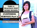 Indeed Customer service support practice test Part 3