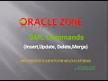 DML Commands INSERT UPDATE DELETE MERGE SQL Tutorial for Beginners Part 3
