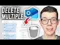 How To Delete Multiple Emails At Once In Outlook - Full Guide