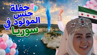 ديما اصلان | حفلة جنس المولود كاملة مع الكواليس
