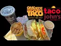 Taco John s OMCheese Crispy Taco Taco Bravo Potato Oles Review