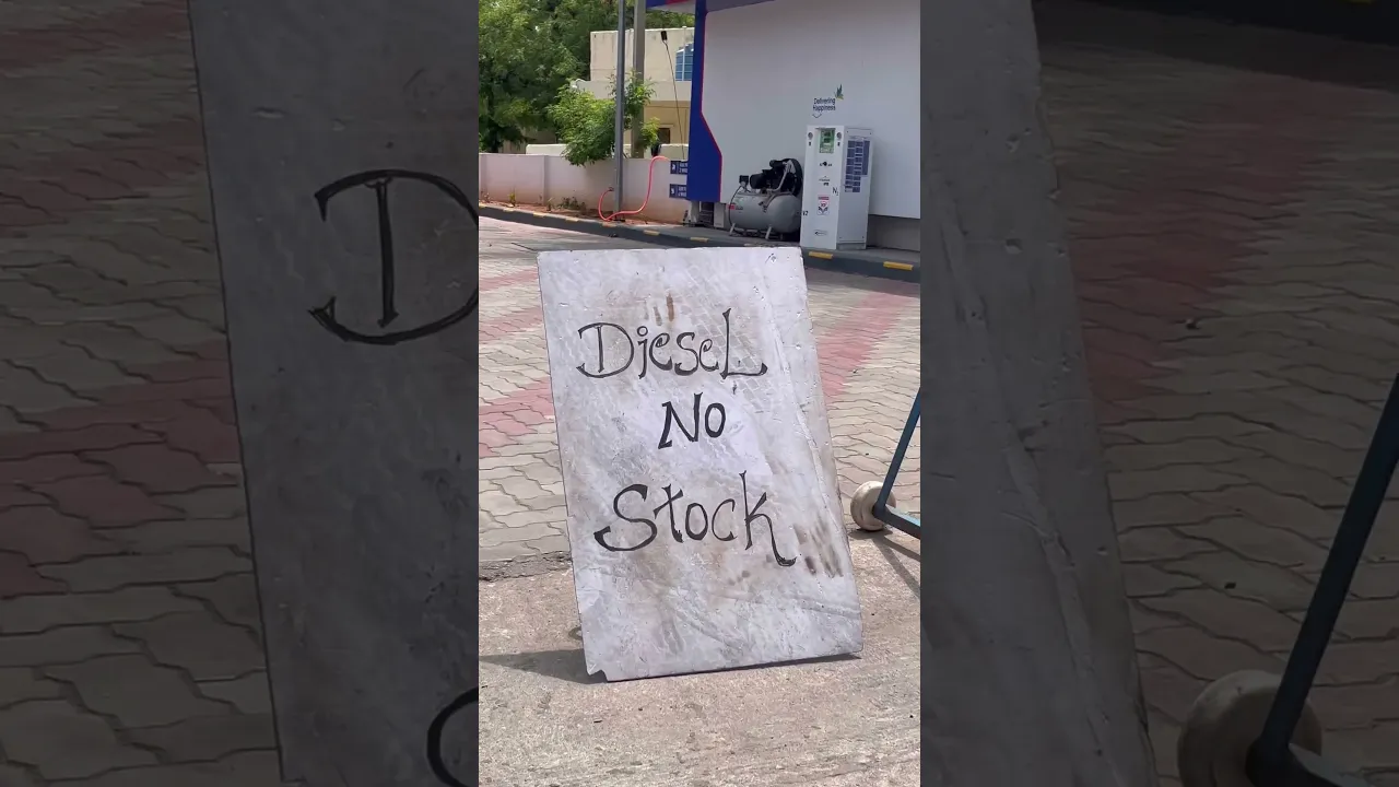 No petrol in adoni