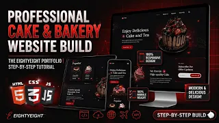 Cake Shop Website HTML5 CSS3 JavaScript Free Source Code