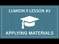 How to Apply and Modify Materials Lumion 9 - 3D Render Tutorial