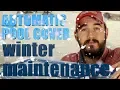Automatic Pool Cover Winter Maintenance