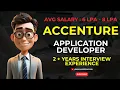 Accenture Interview Questions 2 Years Interview Experience Application Developer NET