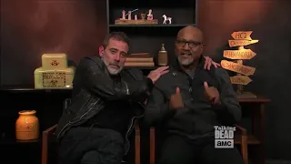 Talking Dead - Seth Gilliam Gabriel on his contact lens