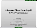 CNC Part Programming Lecture -