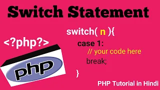 PHP Switch Statement PHP Case Statement Conditional Statement in PHP PHP Tutorial in Hindi