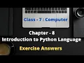 Class 7 Computer Chapter 8 Question Answer Class 7 Computer Lesson 8 Exercise Answer Educare