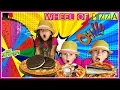 Download Lagu MYSTERY WHEEL OF PIZZA CHALLENGE!!! Kids Play Mystery Pizza Challenge Game!