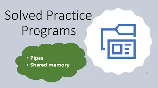 Inter Process Communication IPC Practice Programs Operating System