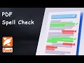 How to Check and Correct Spelling Mistakes in a PDF Document Foxit PDF Editor