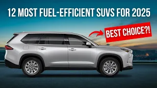 12 Most Fuel-Efficient SUVs for 2025 Best Gas Mileage SUVs Ranked