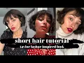 3 EASY Ways To Style A Short Bob With Bangs