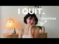 Download Lagu Why I Quit Law after Oxford (to do what i love)