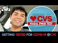 Getting COVID19 Nasal Swab Test at CVS