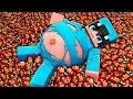 Lagu Minecraft, pero Tengo un HAMBRE INFINITA (1,000,000 de Comida)